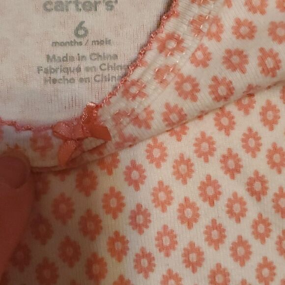 Three Set's of Carter's Baby Two Piece Bodysuit Pant Set Size 6M - Picture 4 of 13